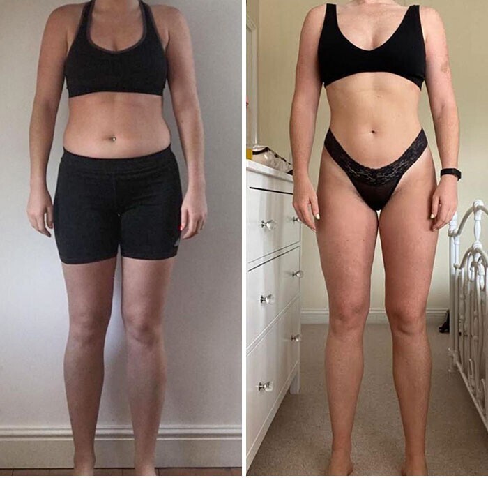 Transformation avant après 1